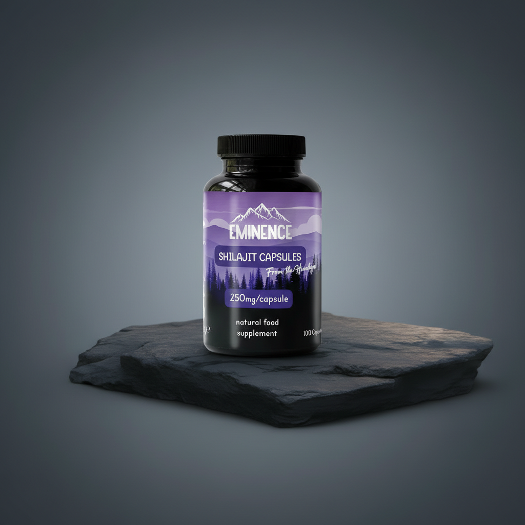 Eminence Shilajit 25000mg Vegan Capsules - 100 Caps